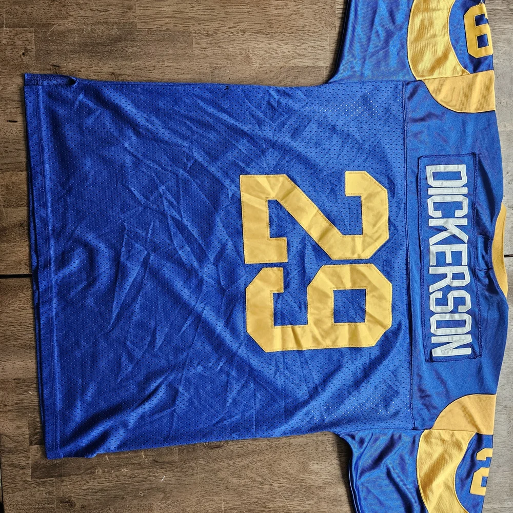 Los Angeles Rams #29 Dickerson Football Jersey - Picture 2 of 12